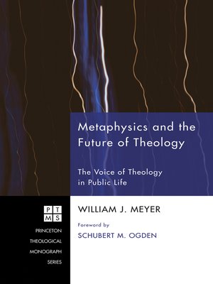 cover image of Metaphysics and the Future of Theology